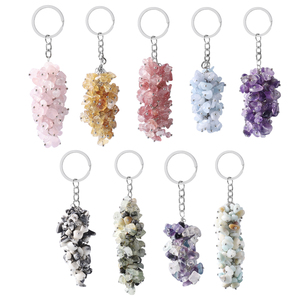 Wholesale Crystal Key Chain Women Colorful Rhinestone Girl Bag Charms Key ring Crystal Cherry Key chain