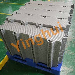 Assemblage modulaire N-01 stade temporaire tente de concert passerelle emboîtement protection du gazon en plastique carreaux de sol - Product Image 5