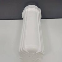 Boîtier de filtre blanc de 10 pouces-Boîtier de cartouche de filtre à eau robuste pour système de filtration d'eau dans toute la maison