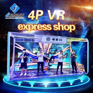 VR Amusement Park Popular Virtual Reality Simulation Multiplayer VR station VR simulator Working Station