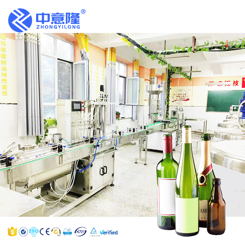 Complete Alcohol Spirits Liquor Beverage Bottling