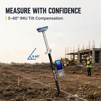 Récepteur GNSS Stonex S3 à Prix d'Usine, Instrument de Mesure RTK GNSS Base Rover IMU 60 °   Système de relevé par inclinaison GPS GNSS RTK