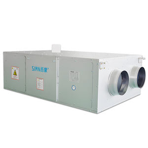 Office Park Máquina de purificación centralizada Sistema de conductos de techo Unidad de ventilación de recuperación de calor - Product Image 2