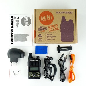 Baofeng BF-T1 Mini Talkie-Walkie, batterie 1800 mAh, portée 3 km, étanche à la poussière, balayage des canaux, chargement USB, pour usage extérieur et hôtelier - Product Image 3