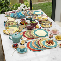 Set de table rond en PP écologique de qualité supérieure pour restaurant, bord personnalisé, diamètre assorti, couleur assortie, épaisseur 1 mm, tapis de table en plastique tissé Yichuan