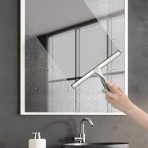 Mayorista: Limpiacristales de lujo ecológico de 10 pulgadas para baño, ducha y ventana, con disco de montaje adhesivo y ventosa, en oro/plata - Product Image 4