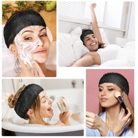 Bandeau spa jetable tissu non tissé doux stretch soins de la peau bandeau salon maquillage sauna essentiel