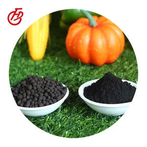 Fertilizante orgânico de ácido humic 50% 1415-93-6, fabricante em pó, preço de granulação, ácidos humic para plantas