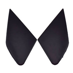 Moulures de garniture de <span class=keywords><strong>coin</strong></span> de vitre de porte avant gauche et droite 75490-TF0-Y01 pour Honda Fit 2009-2013 75495-TF0-Y01 - Product Image 1