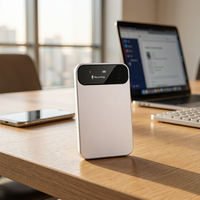Enregistreur vocal IA avec transcription et résumé, appareil d'enregistrement audio intelligent, 5 microphones à conduction osseuse, personnalisable OEM