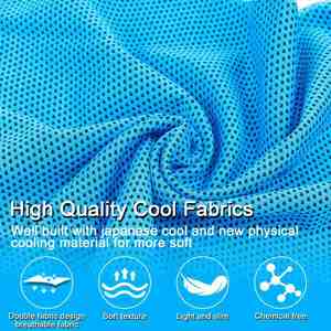 Premium Custom Microfiber <b>Towel</b> for Sports Cooling Quick-Dry Gym Workout Outdoor Logo Promotional <b>Cheap</b> Christmas Gift - Product Image 4