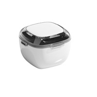 Étui de voyage double couche pour prothèses dentaires, boîte de rangement pour aligneurs dentaires en PP, support anti-poussière pour protège-dents
