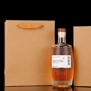 Bouteilles d'<span class=keywords><strong>alcool</strong></span> Vin de prune rond Bouteille de port de boisson d'<span class=keywords><strong>alcool</strong></span> faible Vanjoin 500 Ml Verre avec bouteille de bière en liège en bois - Product Image 5