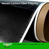 Tela Preimpregnada de Fibra de Carbono Tejida, Múltiples Especificaciones, Modelo BH330988, Origen China, para Equipamiento Deportivo y Automotriz