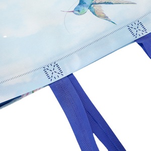 Venta al por mayor, bolsas de tela no tejida laminadas PP, bolsas de compras de embalaje no tejidas personalizadas reutilizables - Product Image 5