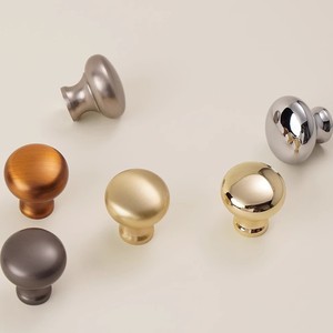Modern Zinc Alloy T-Shaped Round Cabinet <b>Knob</b> for Kitchen Furniture Handle with Eco-Friendly Adjustable Durable Design - Product Image 3