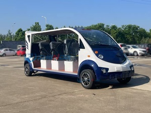 Véhicule de patrouille électrique pour stations balnéaires et communautés avec sièges à double rangée et capacité de charge élevée - Product Image 6