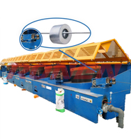 Tambour de tréfilage Machine à tréfiler avec système de contrôle de la tension intérieure et enrouleur