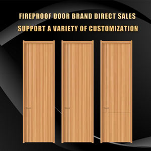 W01 OEM&ODM Porte Intérieure en Bois Moderne, Ignifugée (30-90 minutes), Insonorisée, pour Chambre d'Hôtel et Salon - Product Image 3