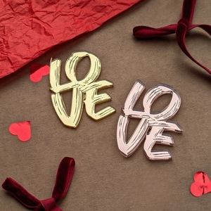 Decoración de Pastel Acrílica con Miel y Dulzura, Etiquetas de Amor para San Valentín, Cumpleaños, Festival Qixi, Adorno para Pastel - Product Image 2