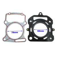 Sportsmoto EN STOCK Zongshen CG250 250cc Moteur Refroidi par Eau Corps de Cylindre Tête de Cylindre Joints en Papier Moto Tout-Terrain Quad