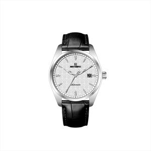 หน้าปัดลายนูนแบบสั่งทำพิเศษพร้อมตัวเรือนสแตนเลสขัดเงาสูงสำหรับนาฬิกาข้อมืออัตโนมัติสำหรับนักธุรกิจ - Product Image 2