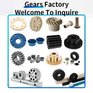High Precision Plastic Gear Factory Helical Plastic Double Helical Nylon Small Pinion Gears Miniature Worm Gears