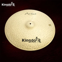 2026 Kingdo B20 Artist Modern Electric Drum Cymbal Set 100% Hand-Made Five-Piece High Quality Gong Golden Professional Sound