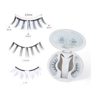 Pestañas Magnéticas 3D Reutilizables de Etiqueta Privada al por Mayor, Pestañas Postizas Magnéticas Naturales y Suaves con Aplicador - Product Image 2