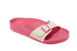 Sandalias <span class=keywords><strong>Birkenstock</strong></span> de Gamuza con Entresuela de <span class=keywords><strong>EVA</strong></span>, Forro de <span class=keywords><strong>Goma</strong></span>, Plantilla Ligera, Estilo Slip-On, Punta Abierta, para Hombre y <span class=keywords><strong>Mujer</strong></span>, Todas las Temporadas - Product Image 5