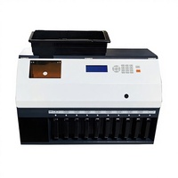 Machine de tri et de comptage de pièces de monnaie multi-devises intelligente à grande vitesse Rocky avec détection magnétique, compatible 220V/110V 50/60Hz