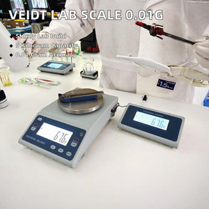 Báscula Analítica <span class=keywords><strong>Digital</strong></span> Electrónica de Precisión Veidt, Capacidad de 5 kg, Plataforma de Acero Inoxidable, Precisión de 0.01 g, Bandeja Cuadrada - Product Image 2
