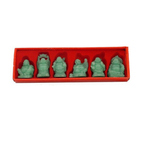 Statuette di Buddha in Argilla Sedute, Dimensioni 2 Pollici, 100 Set/Scatola - Product Image 6