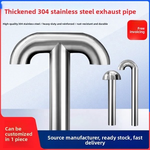 Conduit d'échange d'air extérieur en <span class=keywords><strong>acier</strong></span> inoxydable 304, tuyau de ventilation pour bâtiments industriels - Product Image 3
