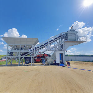 Centrale à béton mobile série YHZS contrôlée par PLC, capacité de 20 à 120 m³/h pour les chantiers de construction et les emplacements variables - Product Image 3