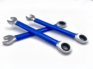 Kualitas tinggi krom kombinasi kunci baja karbon dengan pegangan celup sistem pengukuran metrik OEM & ODM dukungan disesuaikan - Product Image 2