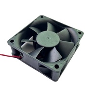 Ventilateur axial à roulement à billes DC 7025 7CM 70x70x25mm 12V 24V pour alimentation haute puissance