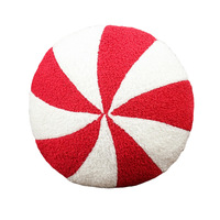 OEM ODM Personnalisé : Peluche, Poupée décorative de fête, Coussin décoratif en forme de bonbon, Canne décorative. Rembourrage en coton PP. Vente en gros, Cadeau mignon et créatif.