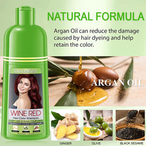 Shampoo colorant capillaire semi-permanent gris à noir 500 ml, vente en gros - Product Image 3