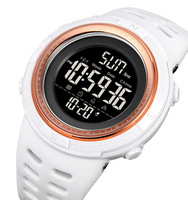 Montre-bracelet numérique de sport camouflage verte pour homme SKMEI 2070, étanche 50m, vente en gros