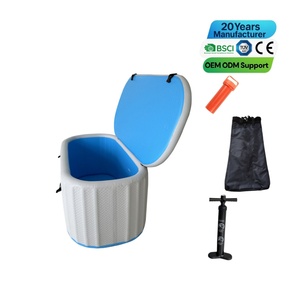 Bañera y <span class=keywords><strong>Piscina</strong></span> Inflable de PVC para Terapia de Agua Fría y Recuperación Muscular de Cuerpo Completo en Casa o <span class=keywords><strong>Gimnasio</strong></span> - Product Image 5
