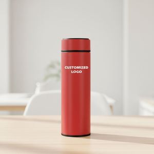 2026 Best Price 500ML <b>Thermos</b> Stainless Steel Smart Water Bottle - Product Image 4