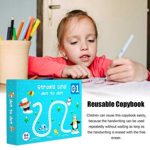 Cahier d'exercices de traçage magique YSR Cahier d'exercices de traçage pour enfants-un manuel d'apprentissage pour l'éducation de la petite enfance - Product Image 1