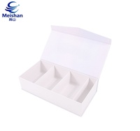 Boîtes d'emballage en papier kraft de qualité alimentaire Meishan avec logo personnalisé imprimé, pliables et blanches pour montres, cadeaux, UV avec pelliculage