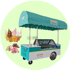 Nouvelle conception 2025 de remorque de restauration rapide en Chine, chariot de vente ambulante de hot-dogs, chariot de camping pour hamburgers, pizzas, glaces, camion de camping - Product Image 6