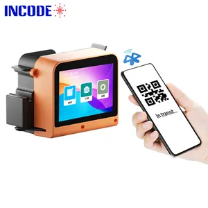 INCODE Smallest Mini Inkjet Printer Hand Batch Coding Date Coder Machine Expiration Date for Plastic TIJ Printer