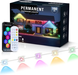 Lumière LED RGBW à pixels permanents en aluminium pour extérieur, étanche IP68, contrôleur SD, DC24V, CRI 100, garantie 5 ans, diamètre 100 mm - Product Image 1