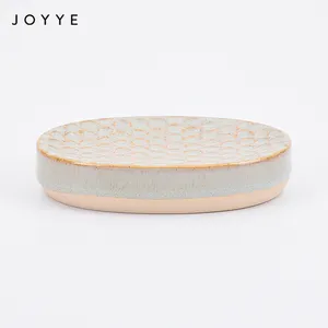 Jingjoyye — porte-savon de Style nordique, porte-savon en céramique, avec glaçure, pour salle de bains