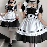 Chemise Lolita de Soubrette pour Cosplay, Costumes de Jeu de Rôle pour Fêtes, Clubs, Scène, Tenues avec Nœuds Papillon, Robes de Bal, Uniformes de Serveuse, Tailles Plus