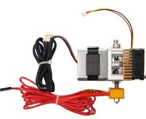 Kit de impresora 3D <span class=keywords><strong>Hot</strong></span> End GT6 MK8 Hotend Boquilla (1,75mm + 0,5mm) Kit extrusor con ventilador y motor paso a paso - Product Image 2